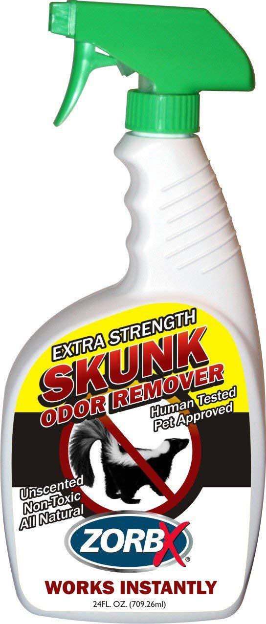 [Australia] - ZorbX Unscented Extra Strength Skunk Odor Remover – Safe for All, Even Pets and Children, with No Harsh Chemicals, Perfumes or Fragrances, Stronger and Safer Skunk Odor Remover Works Instantly and Can 