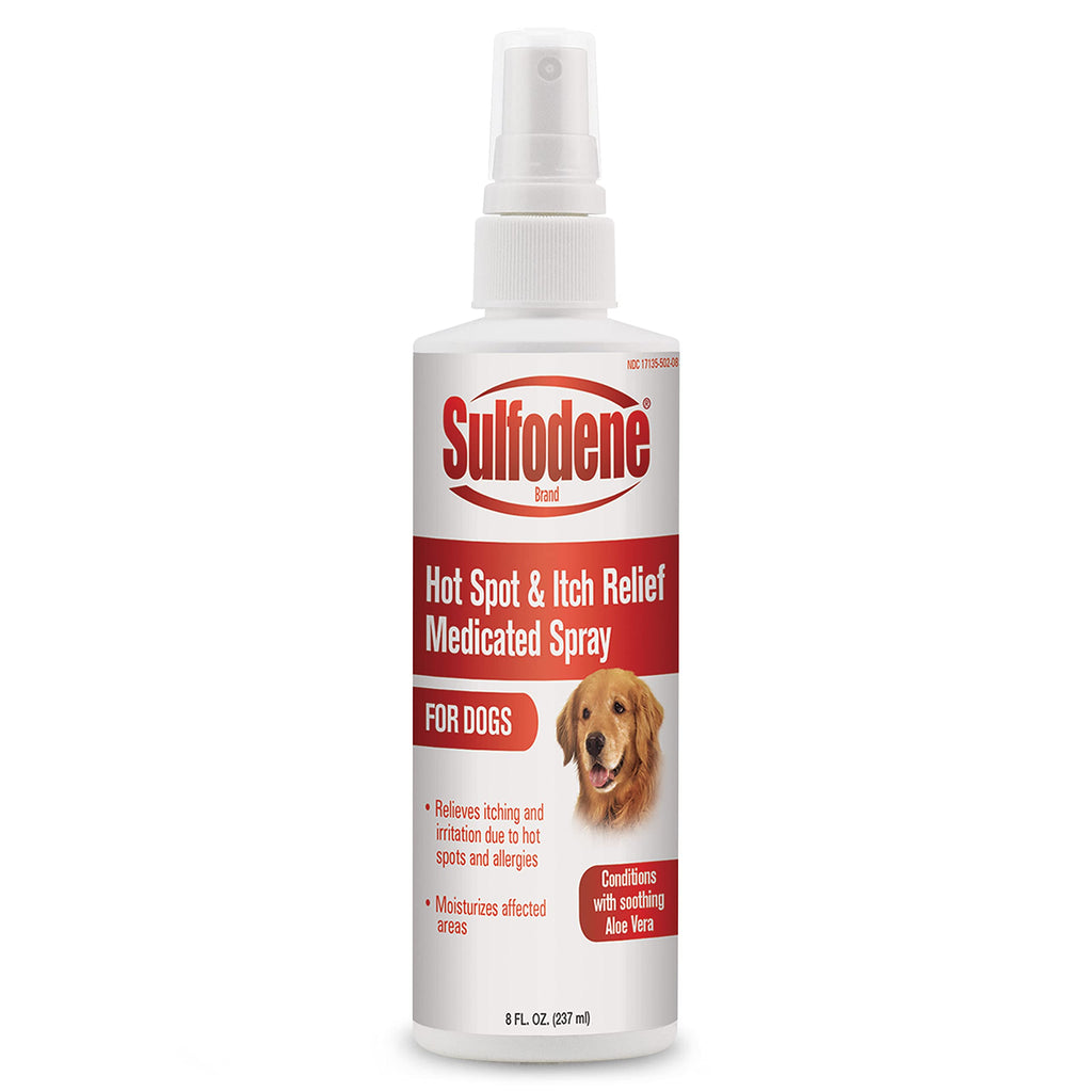 Sulfodene Hot Spot & Itch Relief Dog Spray 8 oz - PawsPlanet Australia