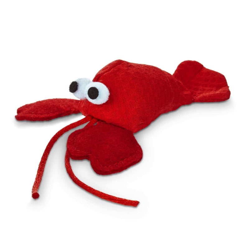 [Australia] - Leaps & Bounds Lobster with Catnip Cat Toy Red 