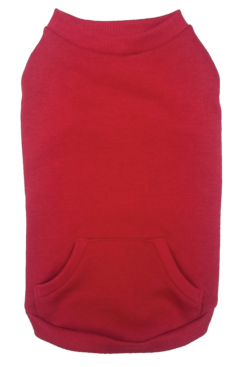 Fashion Pet Red Outdoor Dog Sweatshirt Small - PawsPlanet Australia