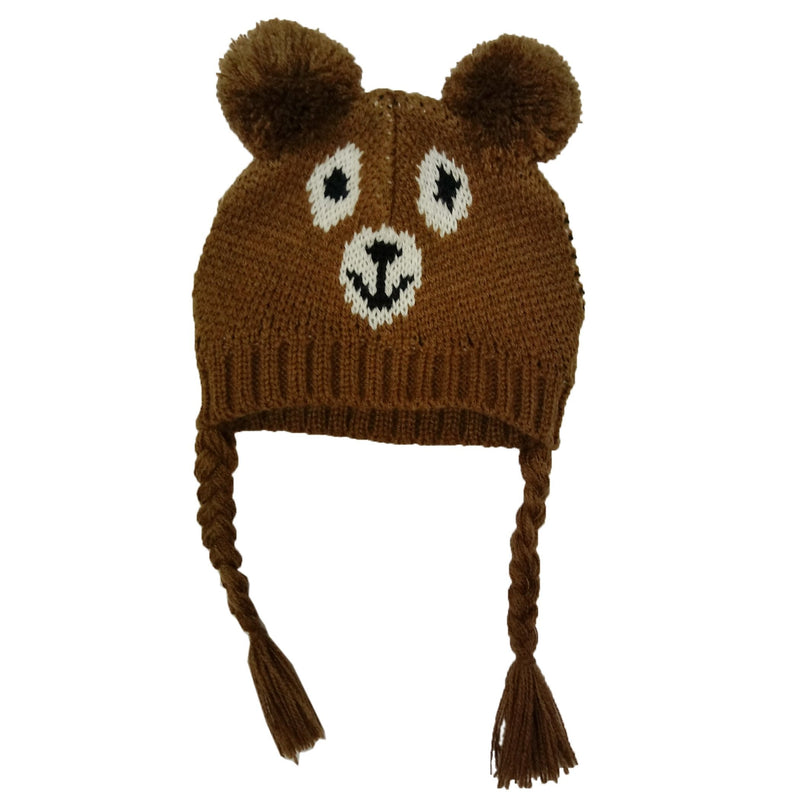 Fashion Pet Bear Hat X-Small/Small Brown - PawsPlanet Australia