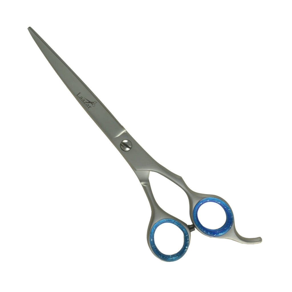 [Australia] - Laazar Pro Shears, Curved Pet Grooming Shear, 7" Scissors 
