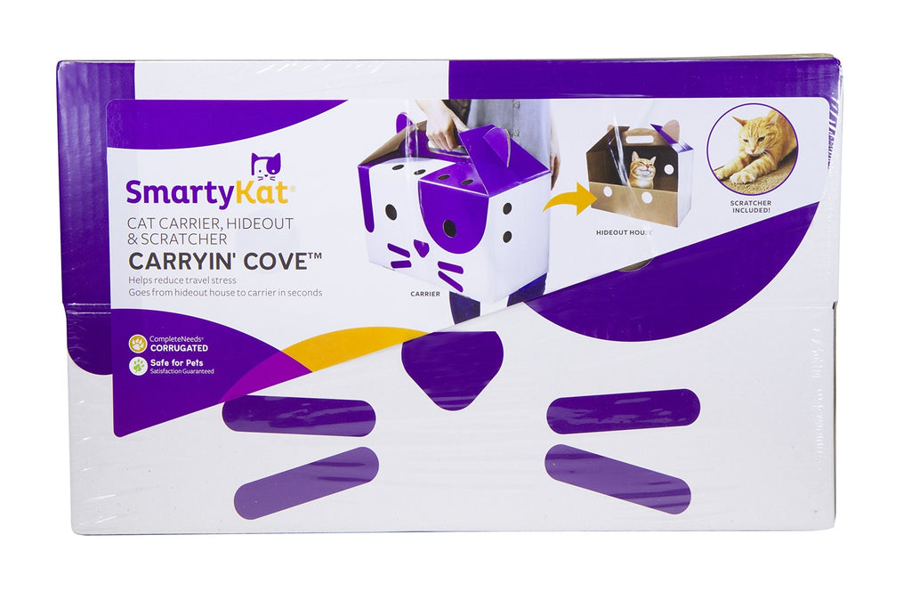 [Australia] - SmartyKat Carryin' Cove Hideout and Scratcher Cat Carrier 