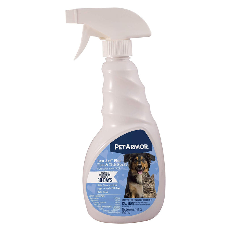 PetArmor Fastact Plus Flea and Tick Spray for Dogs and Cats - PawsPlanet Australia