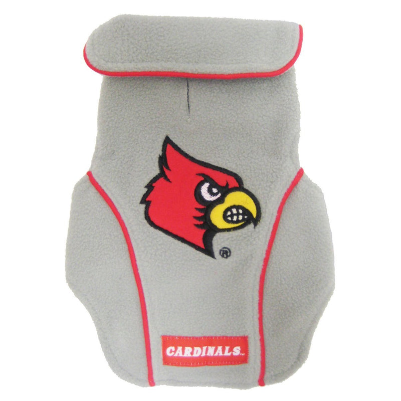 [Australia] - Collegiate Louisville Cardinals Dog Fleece Vest, Large 