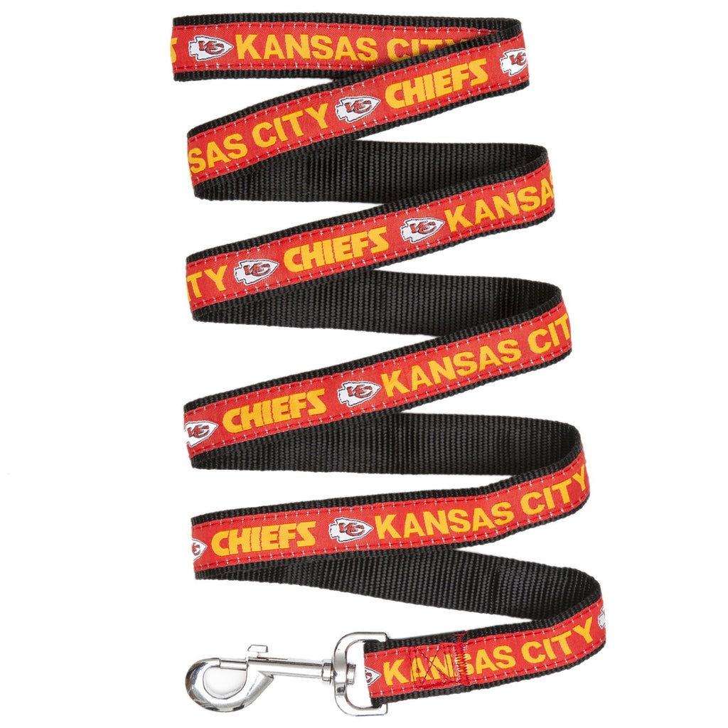 [Australia] - Pets First NFL Sports Dog Pet Leash, Available in Various Teams and Sizes Kansas City Chiefs Medium 