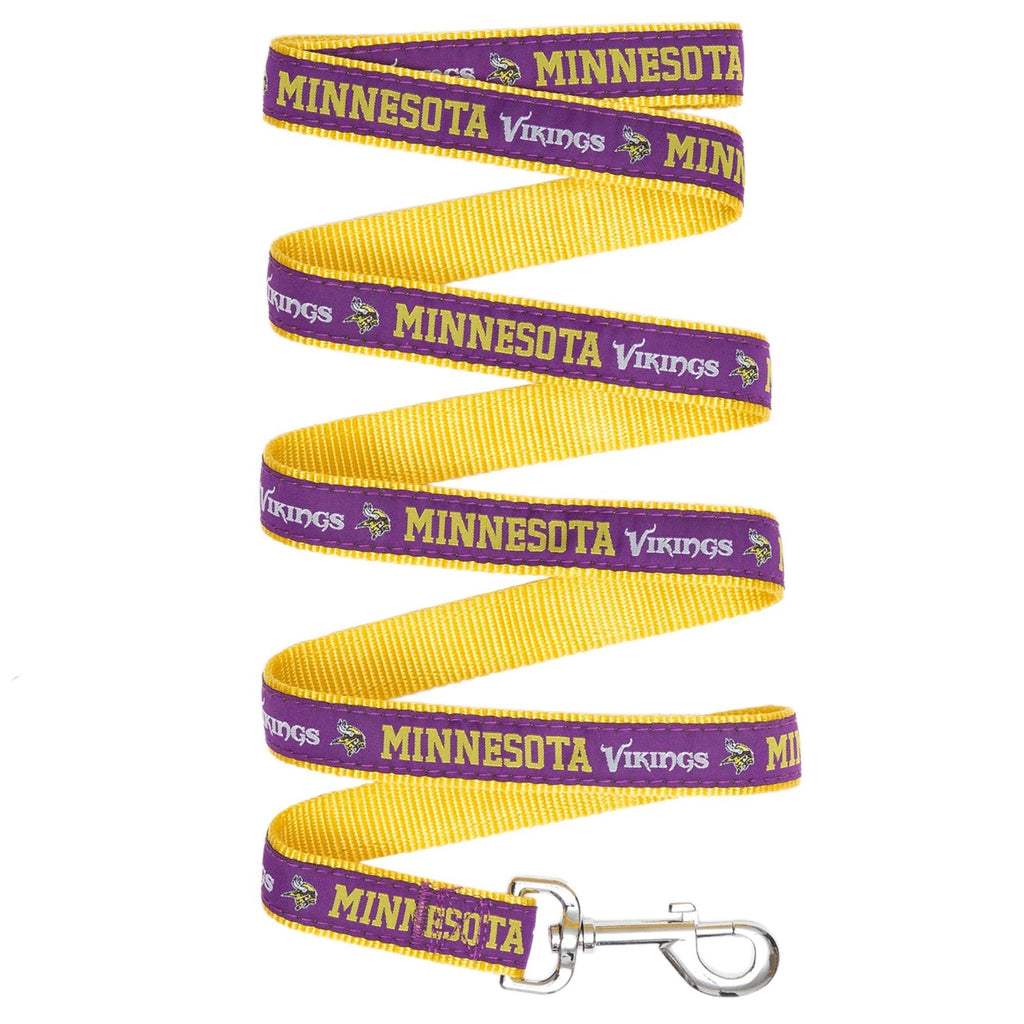 [Australia] - Pets First NFL Sports Dog Pet Leash, Available in Various Teams and Sizes Minnesota Vikings Small 