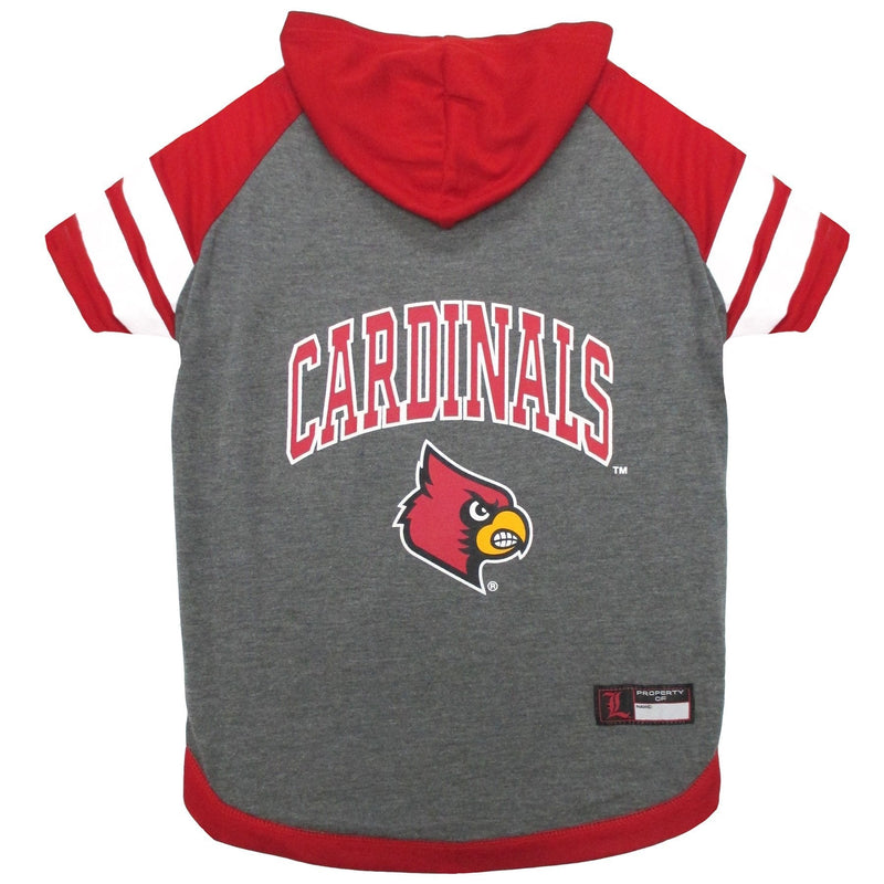 [Australia] - Pets First Pet Shirt X-Small Louisville Cardinals 