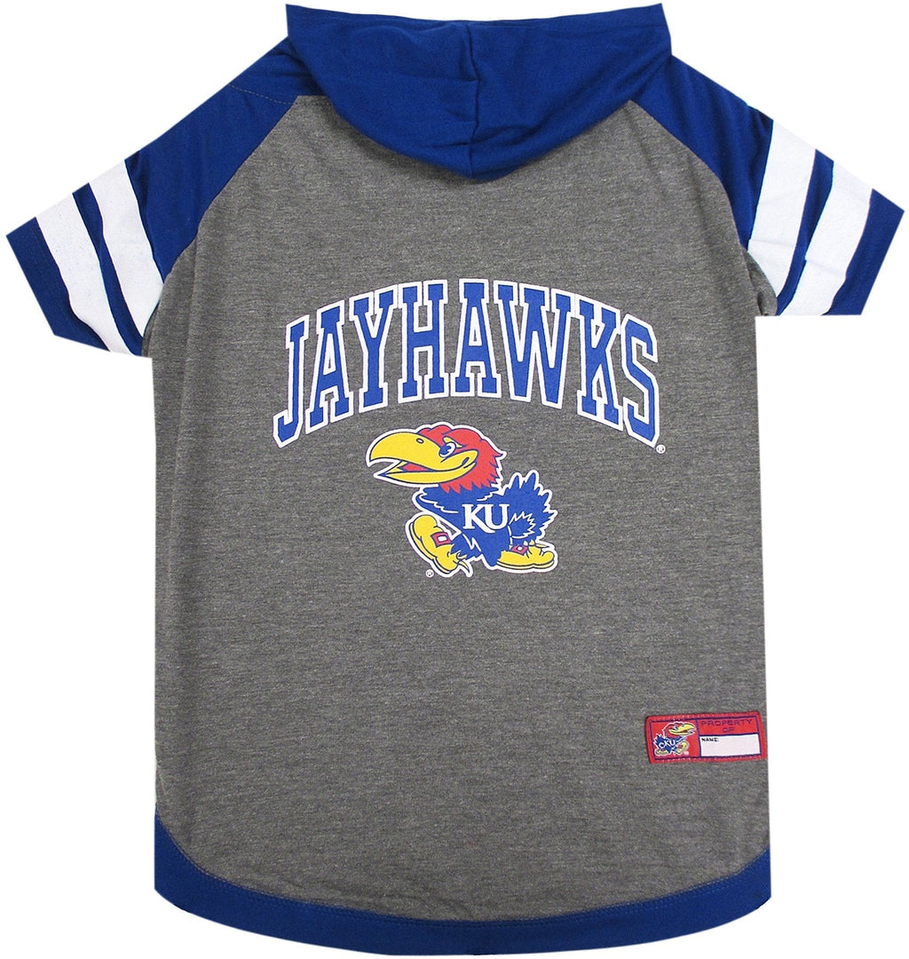 Pets First Pet Shirt Small Kansas Jayhawks - PawsPlanet Australia