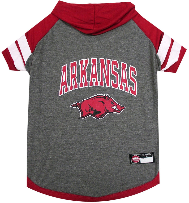 [Australia] - Pets First Pet Shirt Small Arkansas Razorbacks 