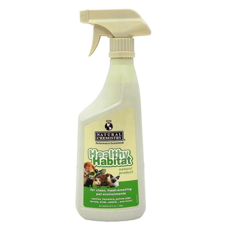 [Australia] - Natural Chemistry Healthy Habitat Cleaner and Deodorizer Reptile & Small Pets , 24 oz 