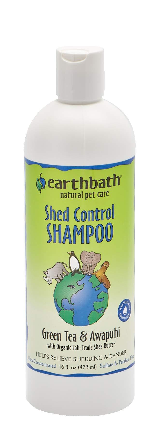 [Australia] - Earthbath Shed Control Shampoo for Pets Pack of 1 