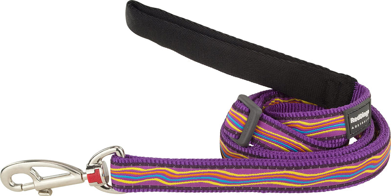 Red Dingo Dream Stream Dog Lead Large Purple - PawsPlanet Australia