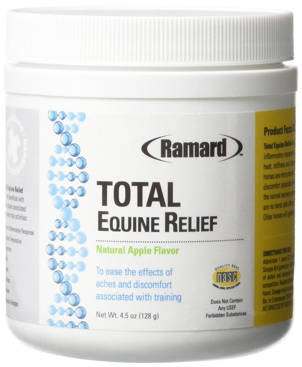 Ramard Total Equine Relief Powder - Apple Flavored, Aids in Minimizing Aches and Tenderness Associated with Every Day Activities - Faster Recovery, No Digestive Upset or Harsh Side Effects. 4.5 Ounce - PawsPlanet Australia
