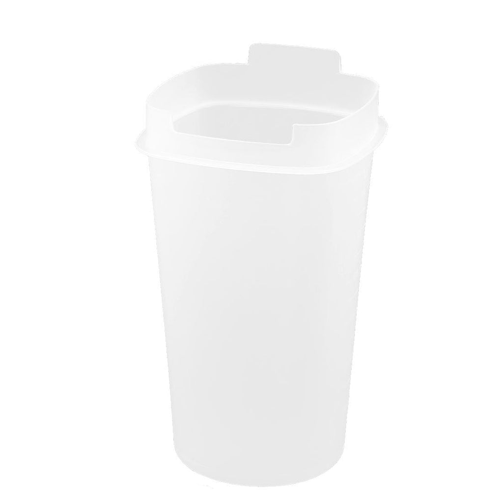 [Australia] - uxcell Plastic Portable Pet Water Food Bottle Feeder, 150ml, Clear/White 