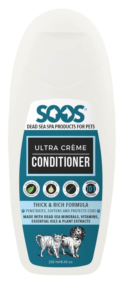 [Australia] - Soos Pets Natural Dead Sea Ultra Creme Conditioner, 250 mL/8.45 oz. 