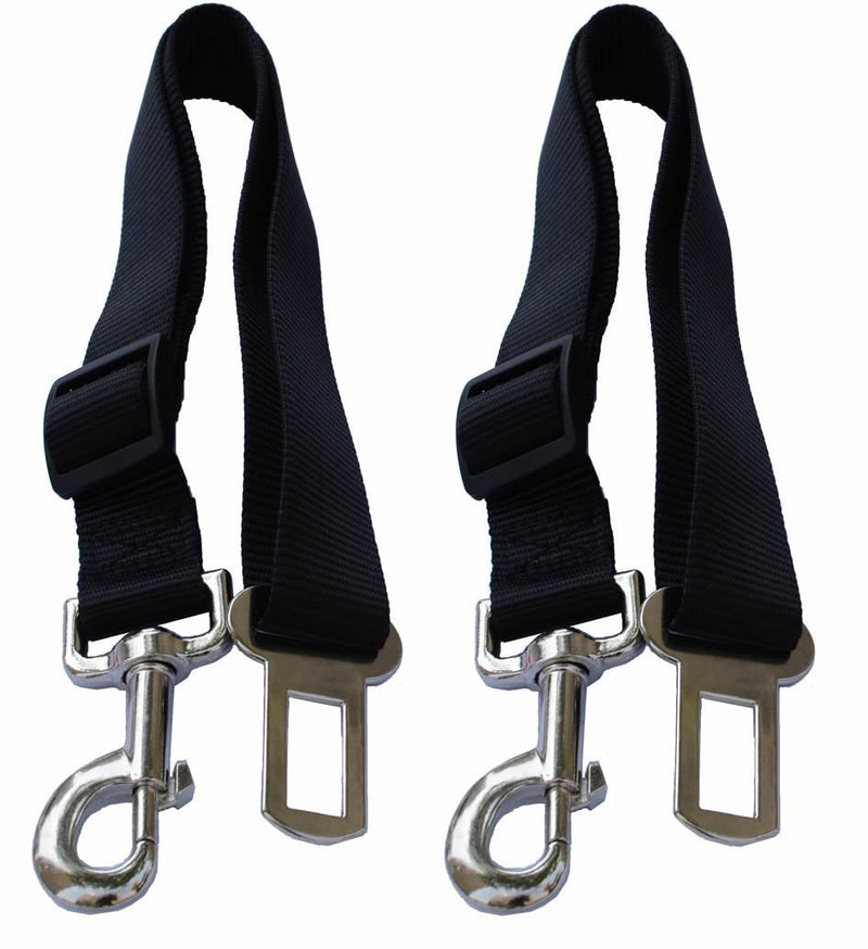 [Australia] - Lanyarco Safety Seat Belt Vehicle Seatbelts Harness Leash for Dogs,Cats 2 pack 