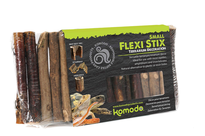 Komodo Flexi Stix, Small, Terrarium or Vivarium Natural Decor, Suitable for reptiles, amphibians and invertebrates - PawsPlanet Australia