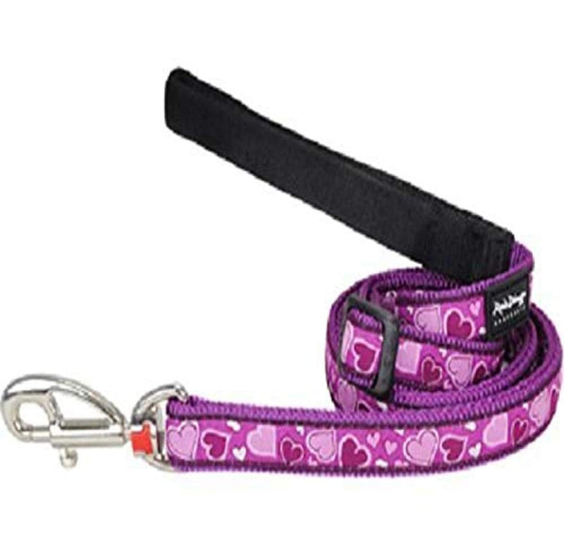 Red Dingo Lead, Breezy Love, Purple, 20mm - PawsPlanet Australia