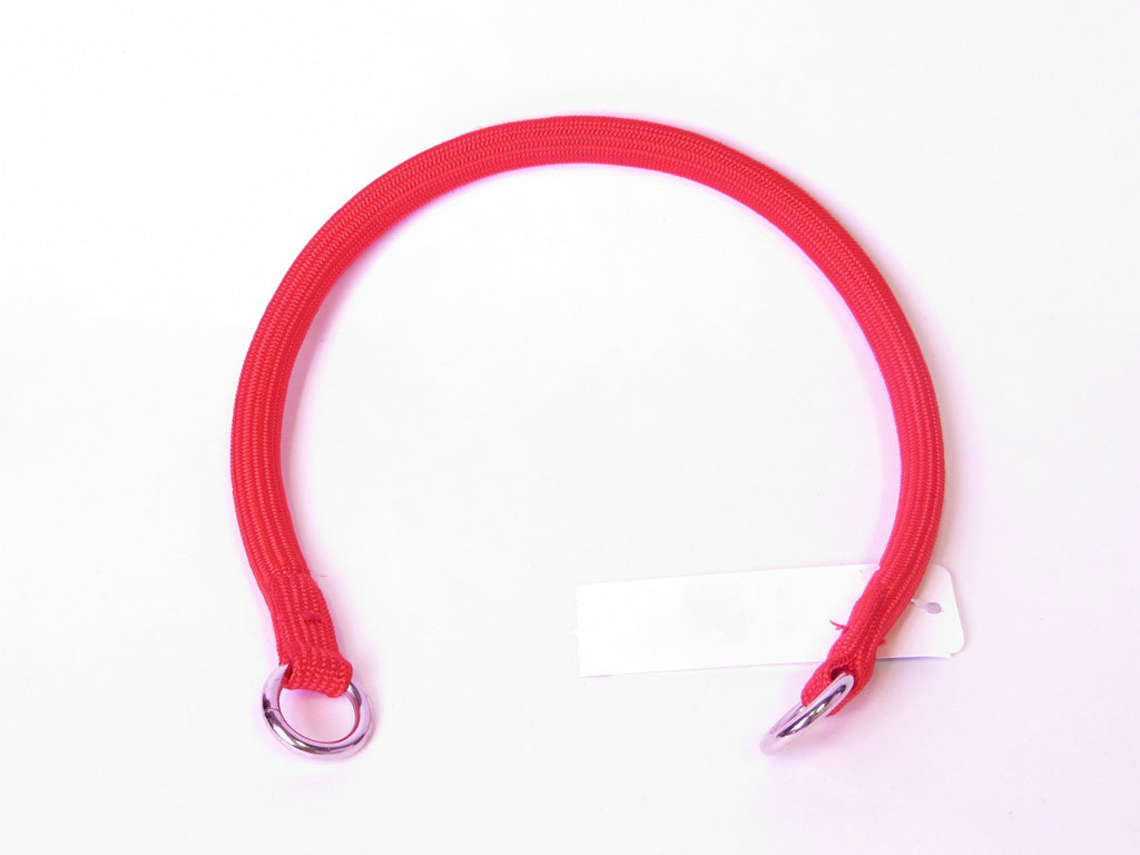 [Australia] - Coastal Pet Products Round Nylon Red Choke Collar for Dogs, 3/8 By 16-inch 