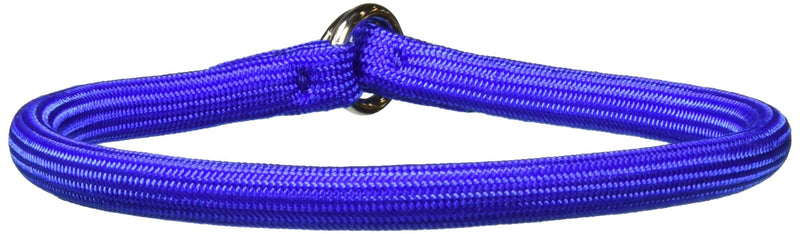 [Australia] - Coastal Pet Products Round Nylon Blue Choke Collar for Dogs, 3/8 By 16-inch 
