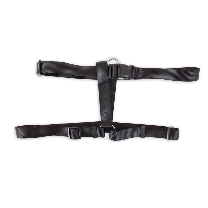 [Australia] - Aspen Pet Nylon Harness 1" x 28-36" Black 