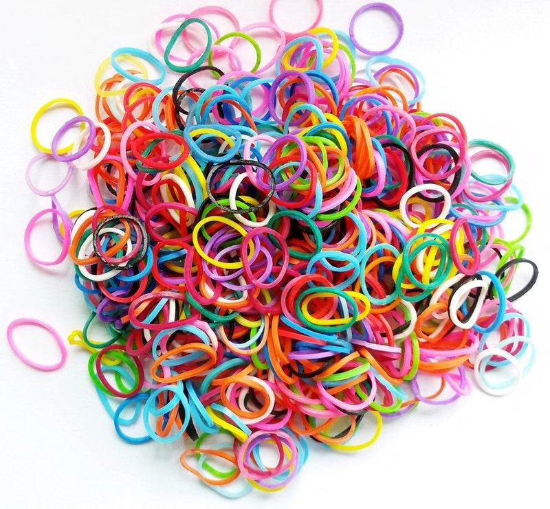 PET SHOW Pet Rubber Bands for Doll Dog Cat Hair Bows Grooming Accessories Pack of 1000 Assorted - PawsPlanet Australia