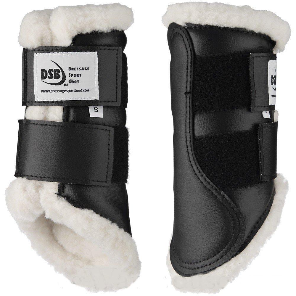 [Australia] - DSB Dressage Sport Boots (Black/White, Medium) 