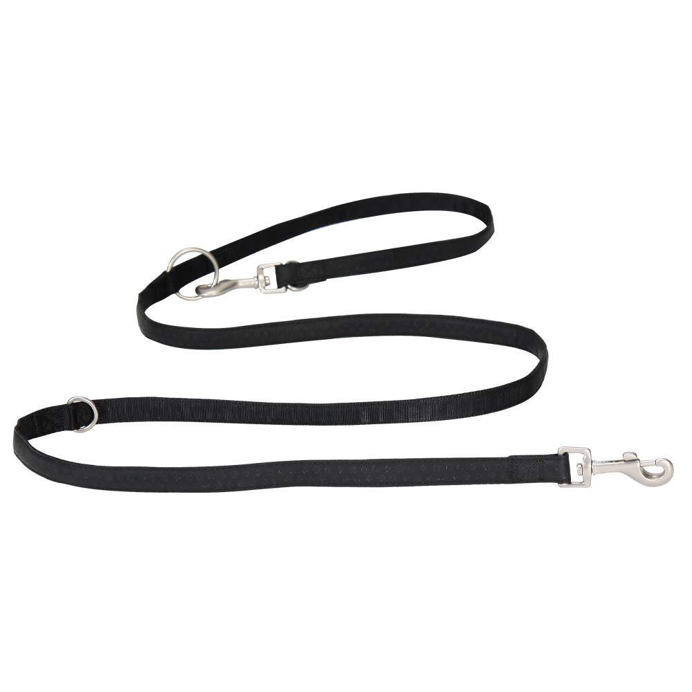 Croci My Lord Training Lead Leash, 200 mm x 20 mm, Black - PawsPlanet Australia