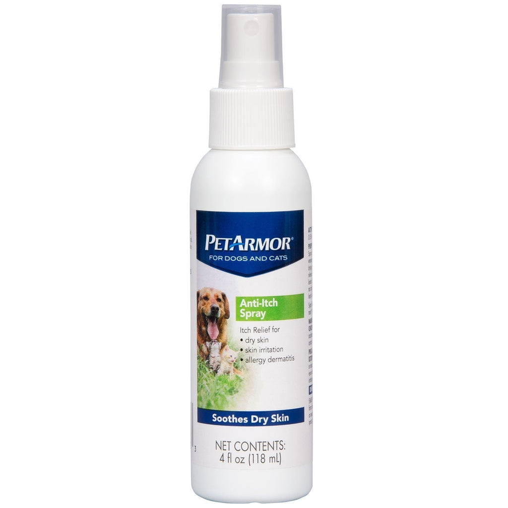 PetArmor Anti-Itch Spray for Dogs & Cats, 4 oz - PawsPlanet Australia