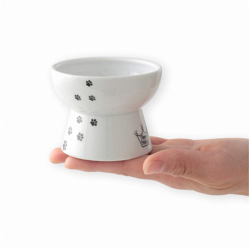 Necoichi Raised Stress Free Cat Food Bowl, Elevated, Backflow Prevention, Dishwasher and Microwave Safe, No.1 Seller in Japan! Mini - PawsPlanet Australia