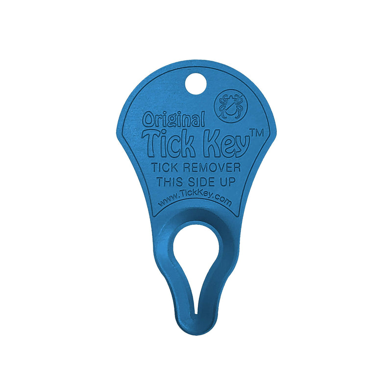The Original Tick Key -Tick Removal Device - Portable, Safe and Highly Effective Tick Removal Tool (Blue) - PawsPlanet Australia