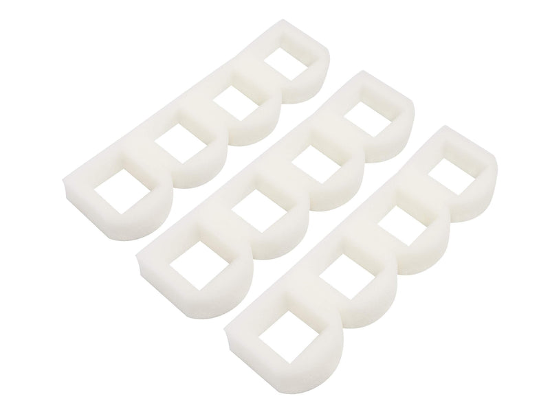 [Australia] - LTWHOME Replacement Foam Filter Fit for Drinkwell Stainless Steel 360, Lotus, Avalon, and Pagoda (Pack of 12) 