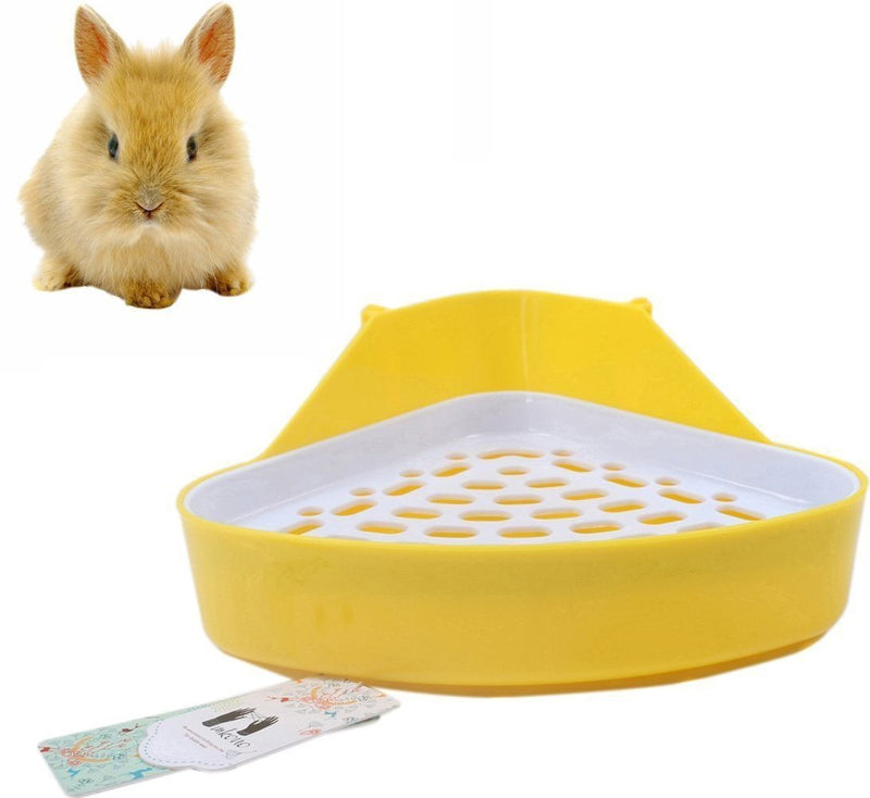 [Australia] - Mkono Potty Trainer Corner Litter Box for Hamster Guinea Pig Ferret Gerbil Chinchilla (Random Color) 