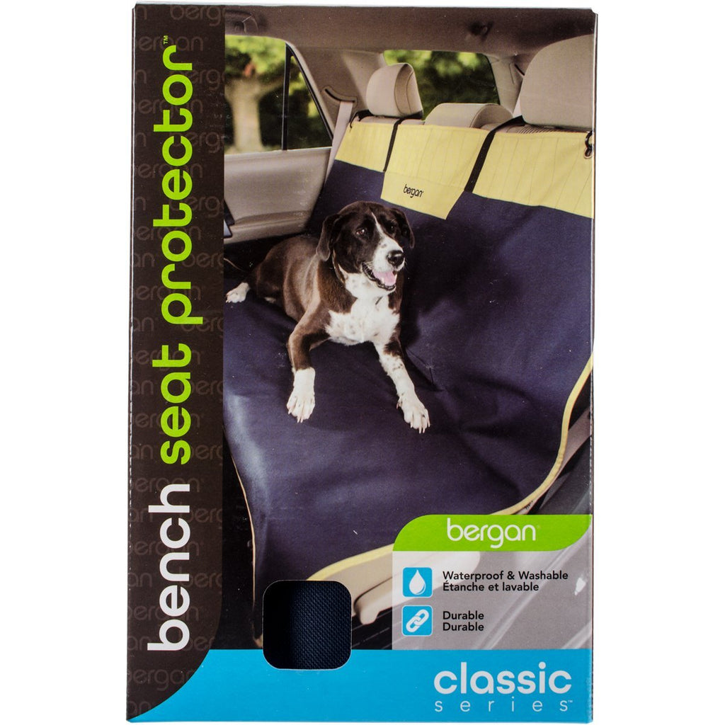 [Australia] - Bergan 600D Polyester Back Seat Hammock Navy/Sand Bench Seat Cover 