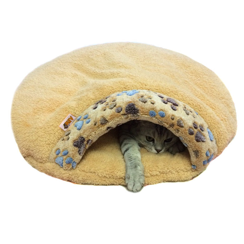 [Australia] - Alfie Pet - Gin Cat Sleeping Cave Bed - Color: Cantaloupe, Size: S 