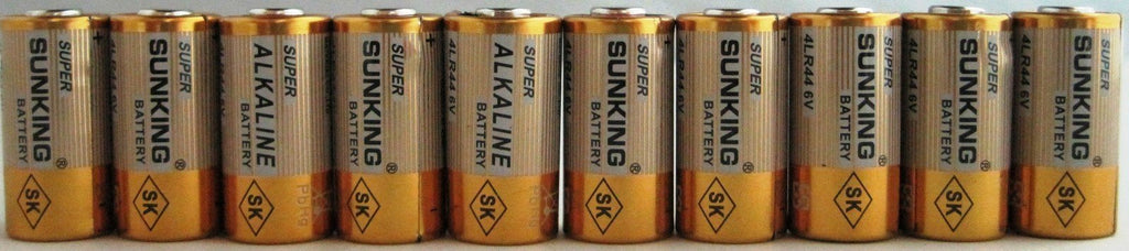 [Australia] - 10 BULK SUNKING 4LR44 L1325 PX28A 476A A544 28A dog shock collar batteries "sunking brand" Sunking 