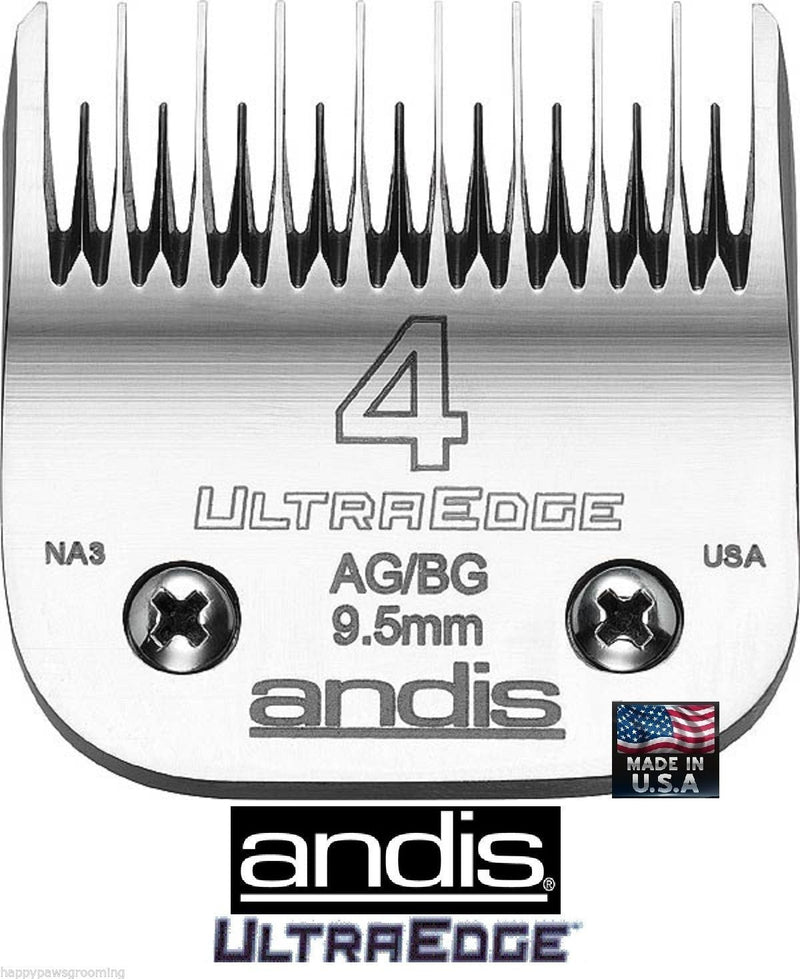 [Australia] - Andis UltraEdge Skip Tooth Detachable Blade Ideal for Dense Matted Hair, Suitable for All Breeds of Dogs, Cats & Horses - Size 4-9.5mm 