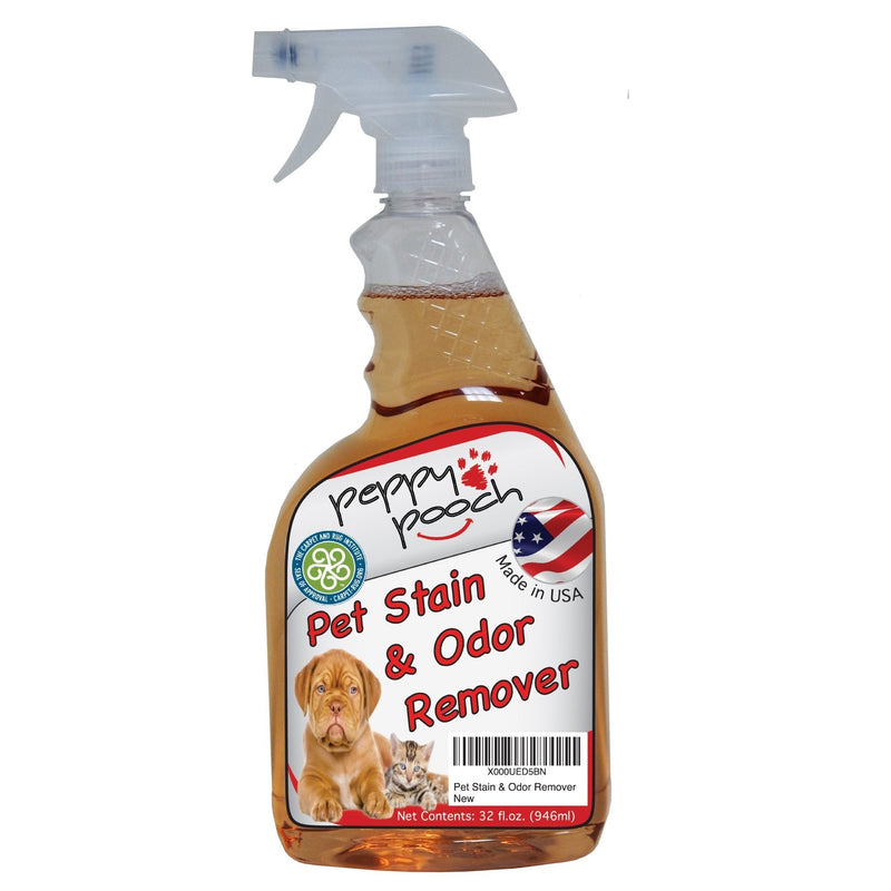 [Australia] - Peppy Pooch Pet Stain & Odor Remover 32 oz. Made in USA. 