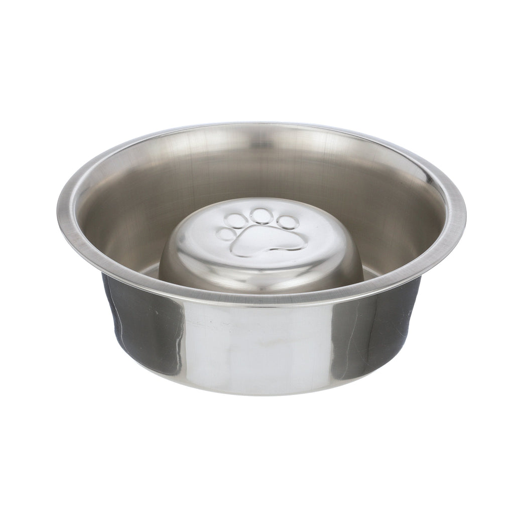 [Australia] - Neater Pet Brands Slow Feed Bowl Stainless Steel - Standard Bowls Fit Elevated Feeders 4 cup 