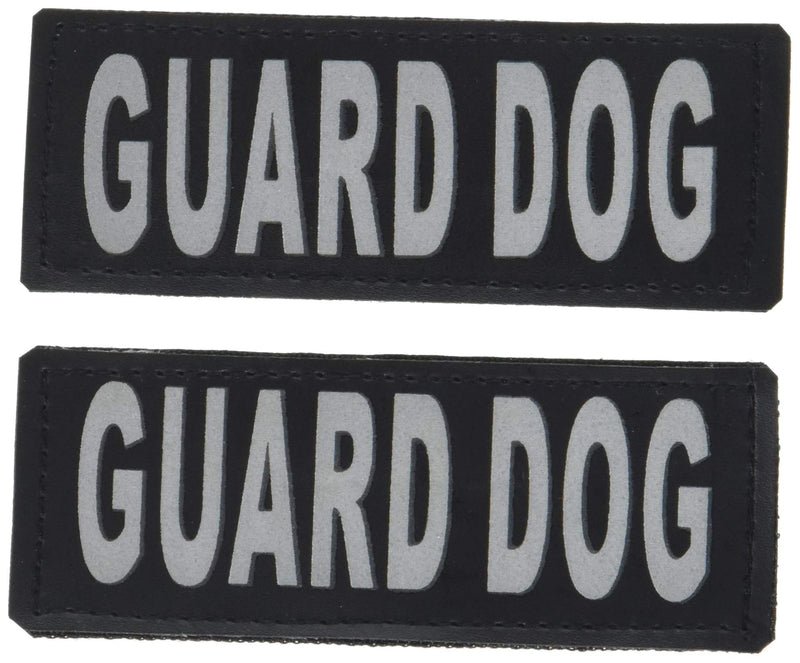 [Australia] - Dogline Guard Dog Removable Patches Small/Medium (1.5" x 4") 