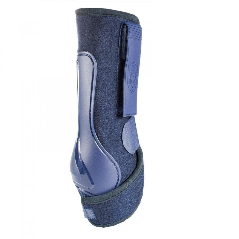 [Australia] - Horze Crescendo Aspen Work Brushing Boots, Back Peacoat Dark Blue Medium 