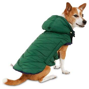 [Australia] - Good2Go Green Quilted Dog Parka~X-Large~ 