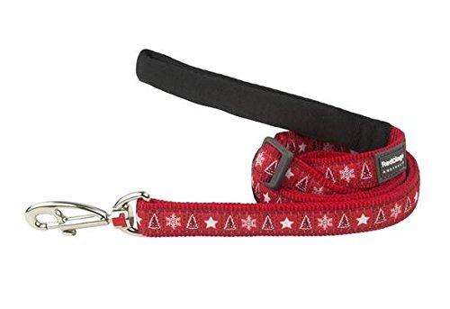 [Australia] - Red Dingo Santa Paws Dog Lead, Large 