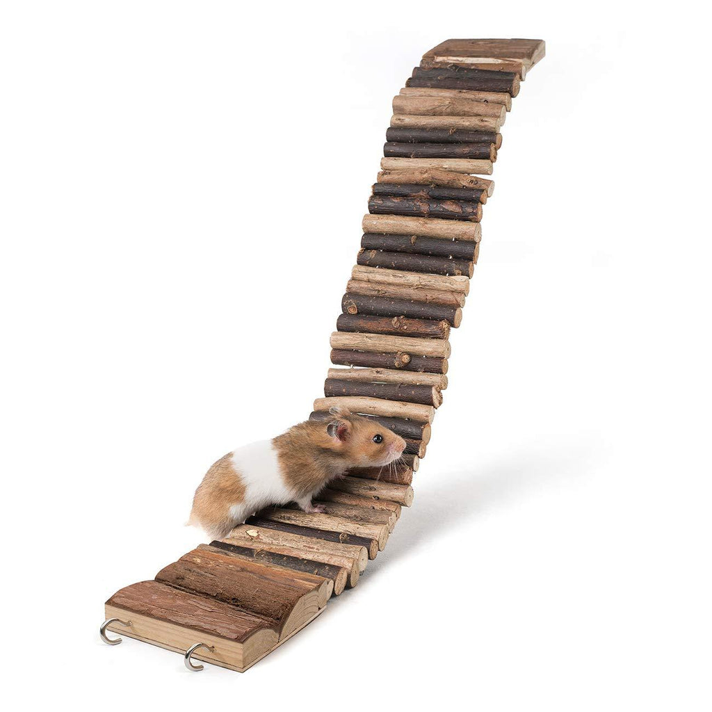 [Australia] - Niteangel Suspension Bridge for Hamsters, Small Pet Ladder, 21.8" x 2.8" 