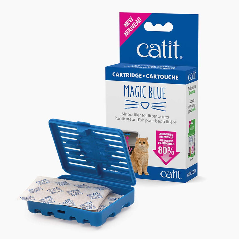 Catit Magic Blue Cat Litter Box Air Purifier - PawsPlanet Australia