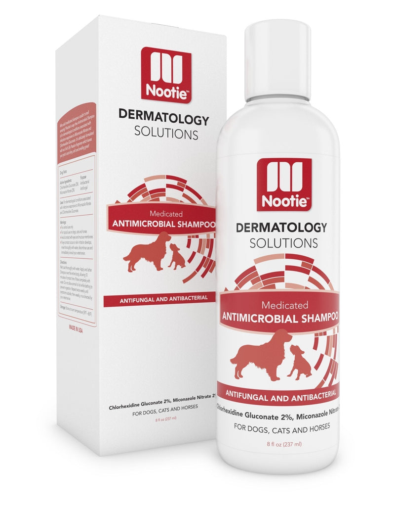 [Australia] - Medicated Dog Shampoo: Antifungal, Antibacterial Dog Shampoo – Lather Then Rinse To Soothe Irritation and Strengthen Coat – Pet Shampoo Also Works On Cats and Horses – Best Dog Shampoo For Your Buck 8 Ounce 