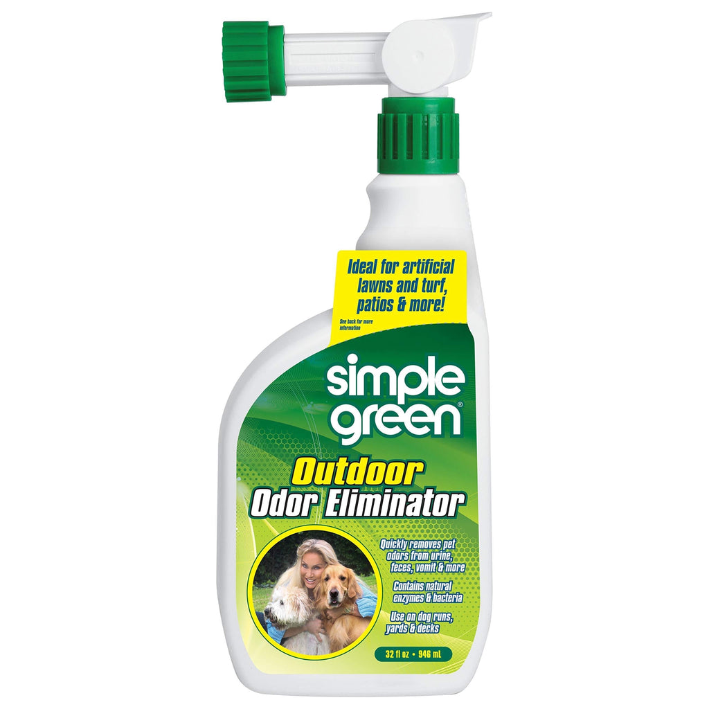 Simple Green Outdoor Odor Eliminator for Pets, Dogs, Ideal for Artificial Grass & Patio 32 Fl Oz (Pack of 1) - PawsPlanet Australia