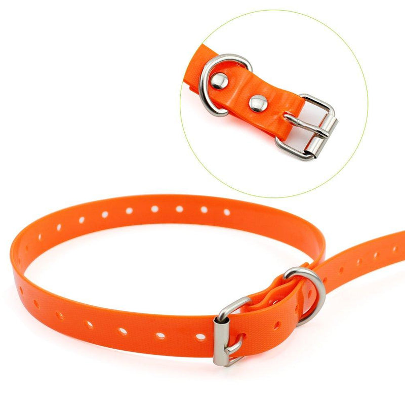 [Australia] - Petrainer TPUO-DB Orange TPU Dog Collar Replacement Dog Collar for PET998DB/PET998DBB/PET916/PET998N/PET916N 