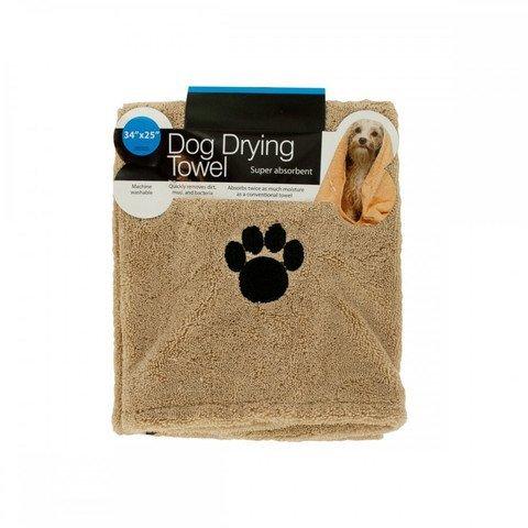 [Australia] - Kole Ultra-Absorbent Pet Bath Towel for Small, Medium, Large Dogs and Cats, Machine Washable Medium 34 x 25 